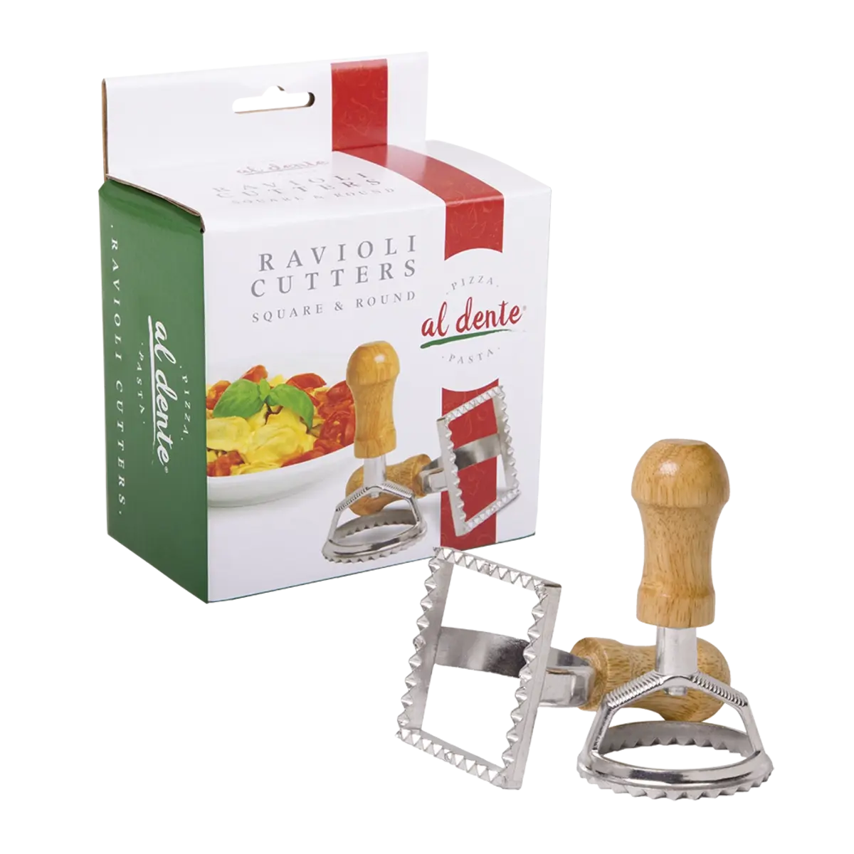 AL DENTE RAVIOLI CUTTERS SQUARE & ROUND - Home & Garden