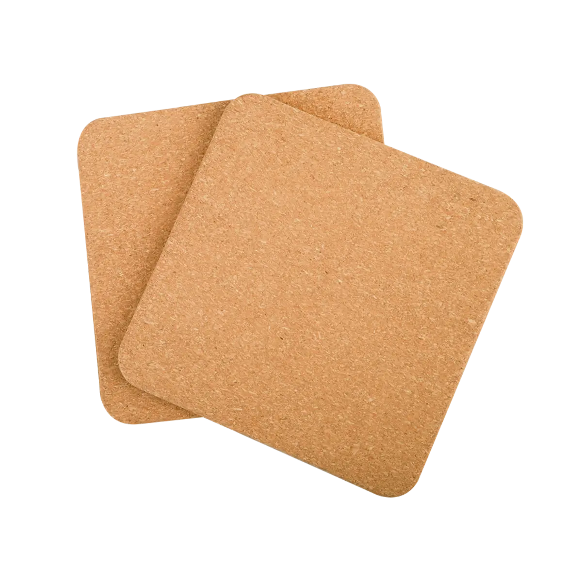 APPETITO SQUARE CORK TRIVETS 20cm SET 2 - Home & Garden
