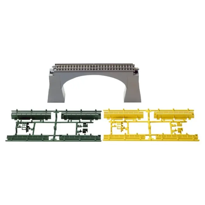 N Concrete Arch Bridge Straight 140mm - Hobbies