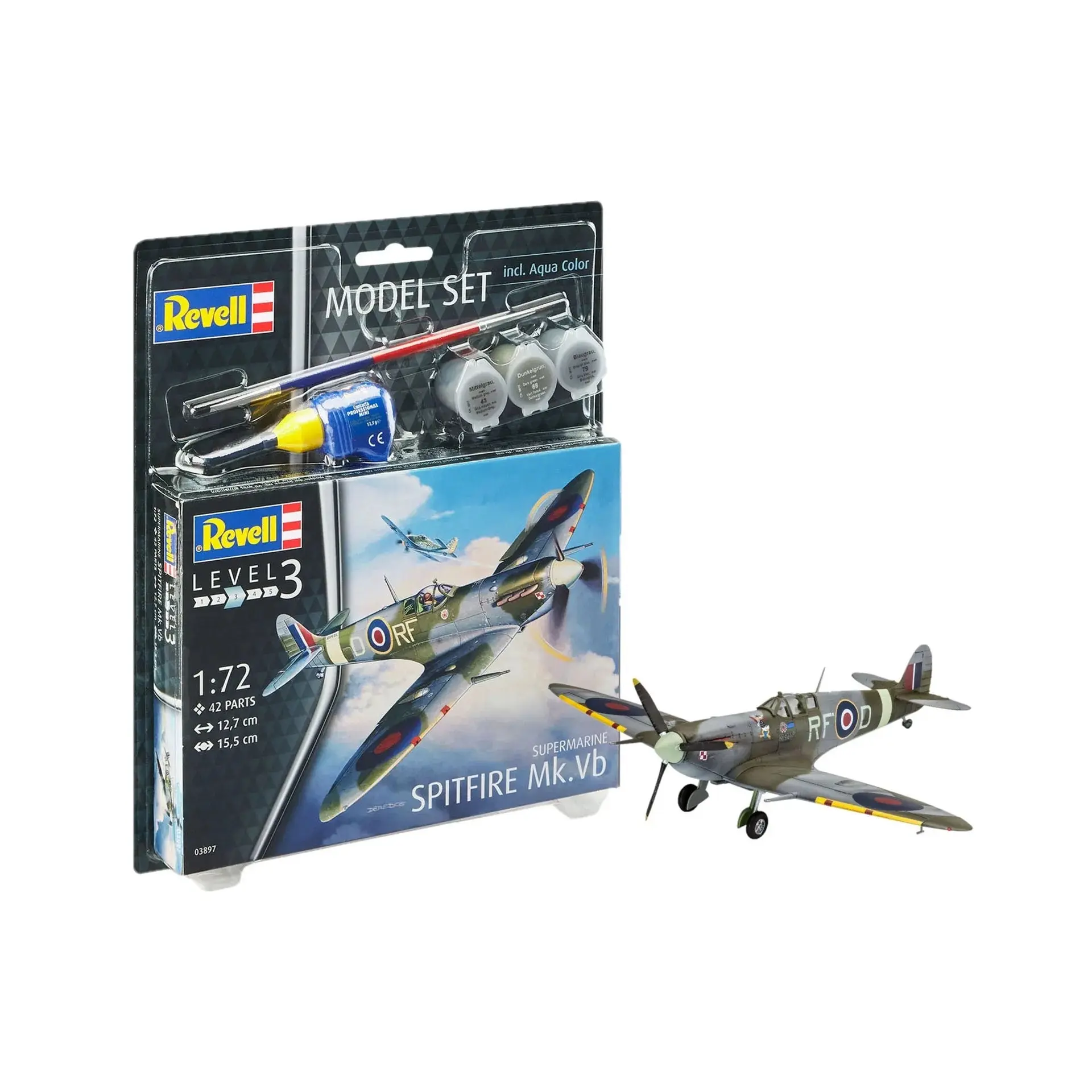 1/72 Supermarine Spitfire Mk.Vb Model Set - Hobbies