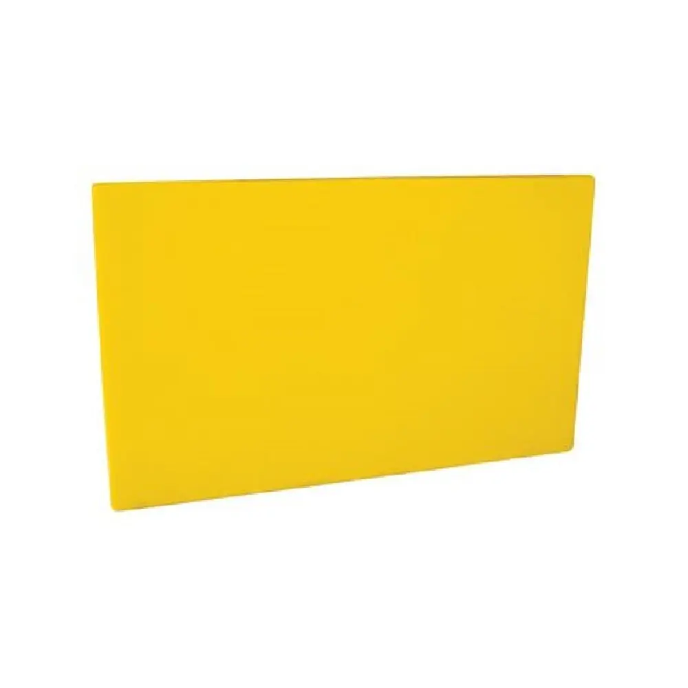TRENTON YELLOW POLYETHYLENE CUTTING BOARD - 450 x 610 x 13mm