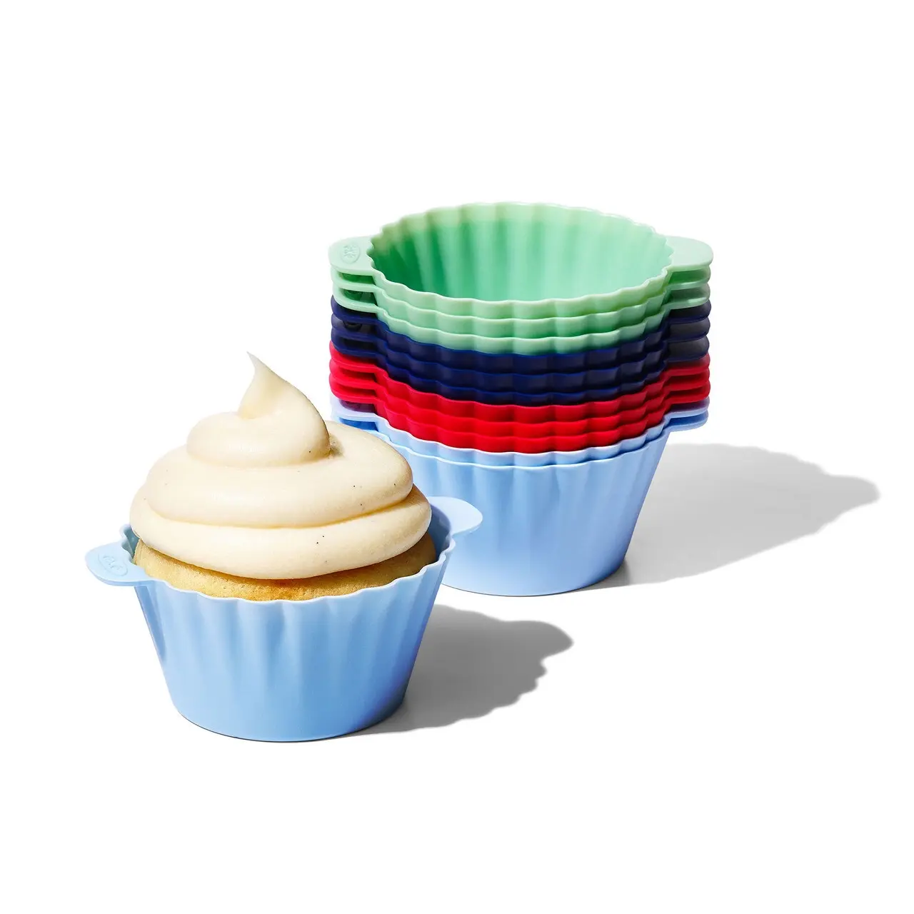 OXO GOOD GRIPS SILICONE BAKING CUPS PACK 12 - Home & Garden