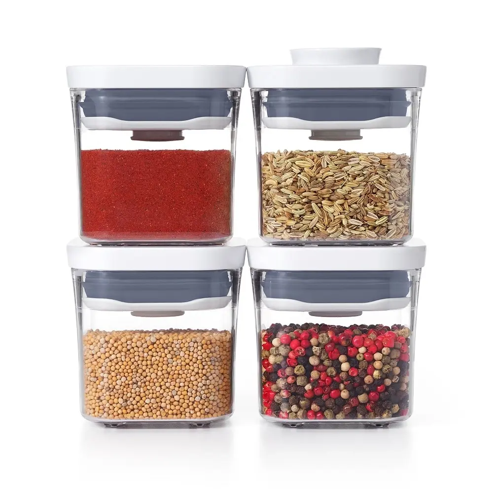 OXO GOOD GRIPS 4 PIECE MINI POP STORAGE CONTAINER SET - Home & Garden