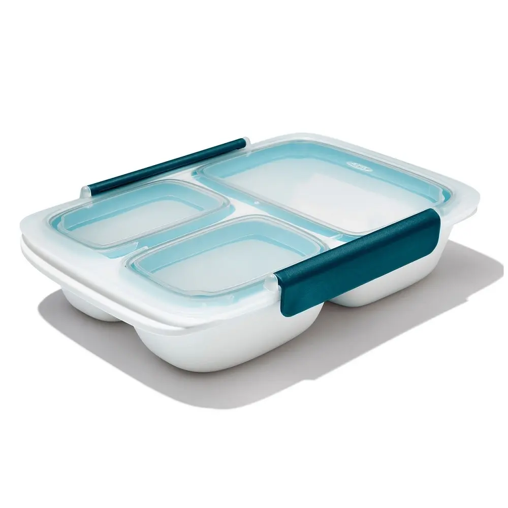 OXO GOOD GRIPS PREP AND GO 900ml DIVIDED CONTAINER - Home & Garden