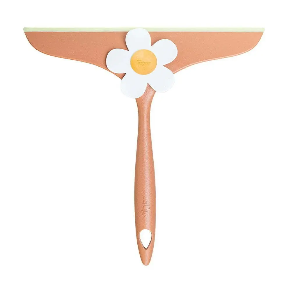 Vigar Florganic Ergonomic Squeegee Home Bathroom Window/Tiles Cleaner Brown Terr - Home & Garden