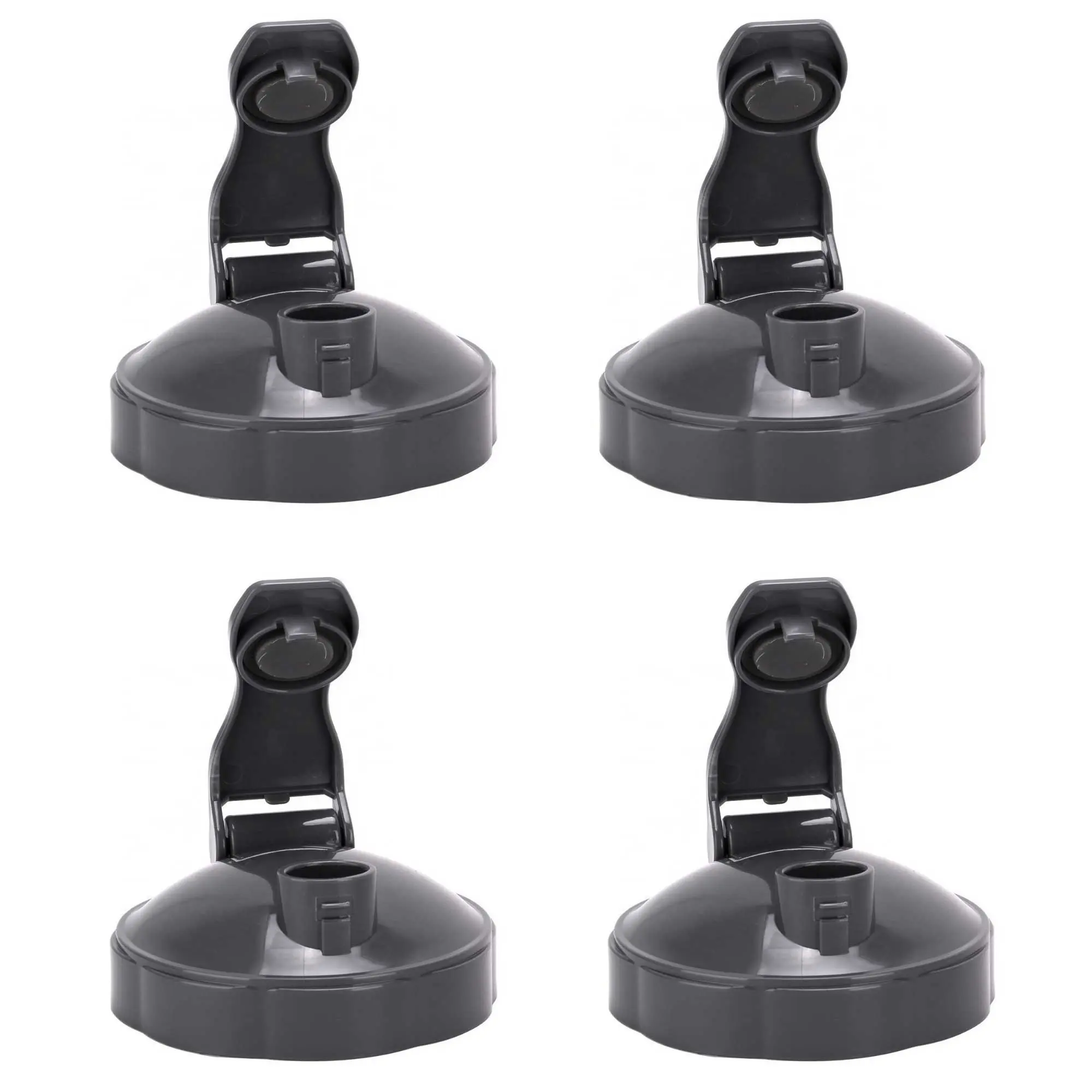 4x For Nutribullet Flip Top Fliptop Fresh Lid - Most 600 and 900 Model Nutri Cups