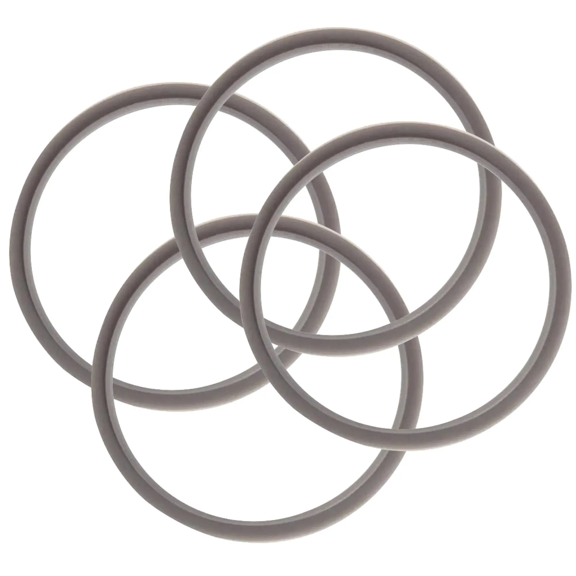 4x Grey Gasket Seal Ring Compatible with Nutribullet 600 900 1200W 90mm - Home & Garden