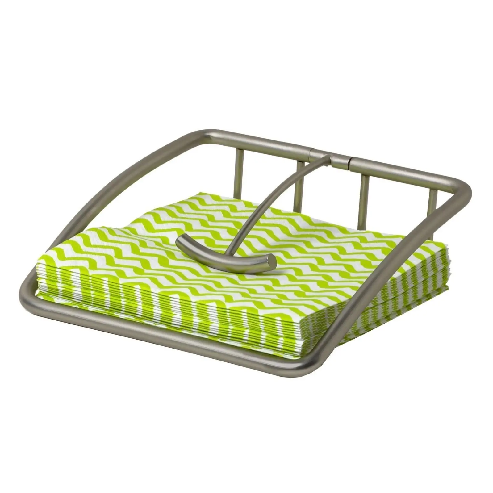 SPECTRUM EURO WEIGHTED SILVER NAPKIN HOLDER - Home & Garden
