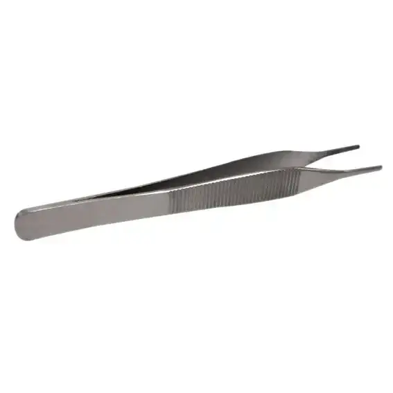 Livingstone Adson Dressing Forceps 125mm Serrated 20 grams - Commercial