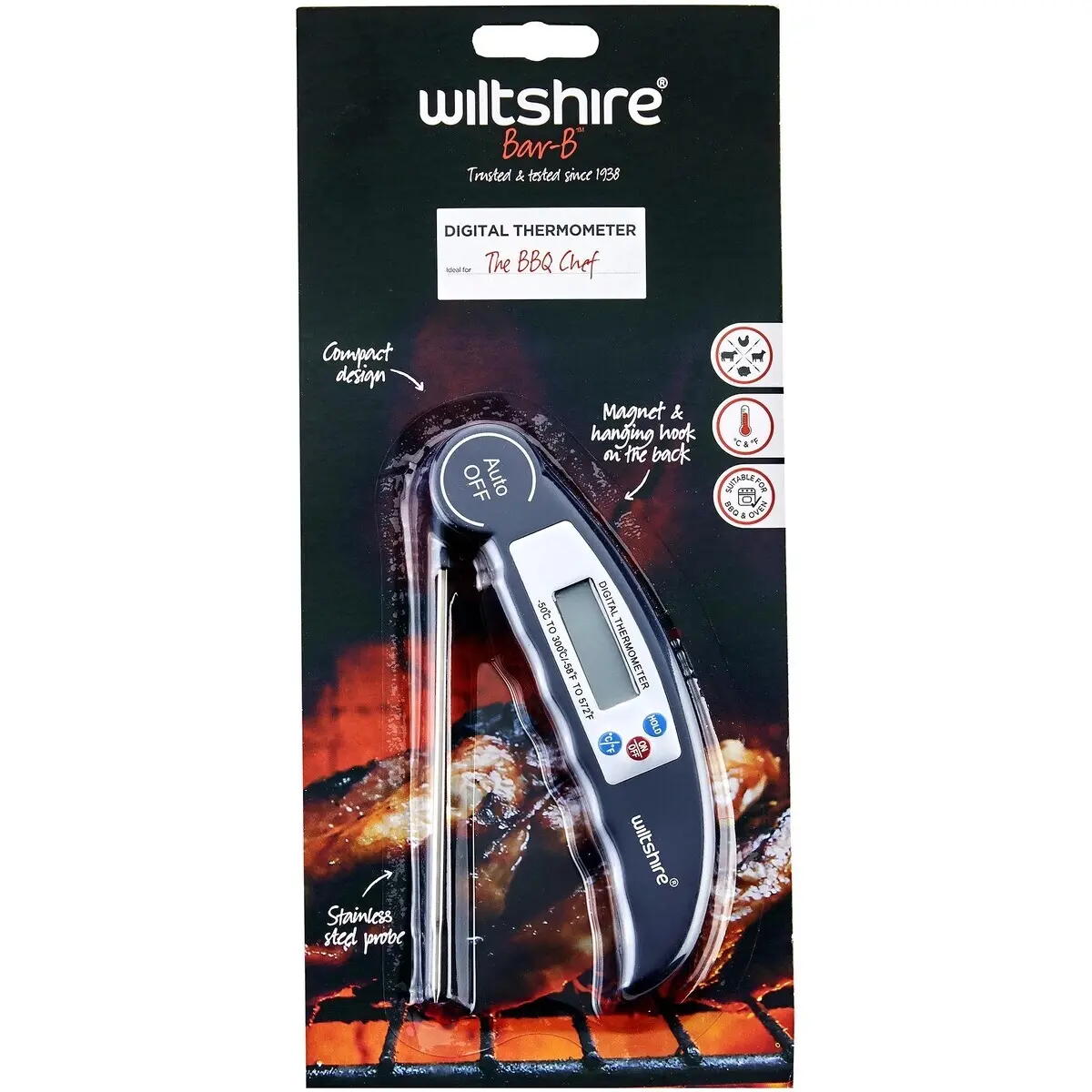 WILTSHIRE BBQ DIGITAL THERMOMETER - Home & Garden