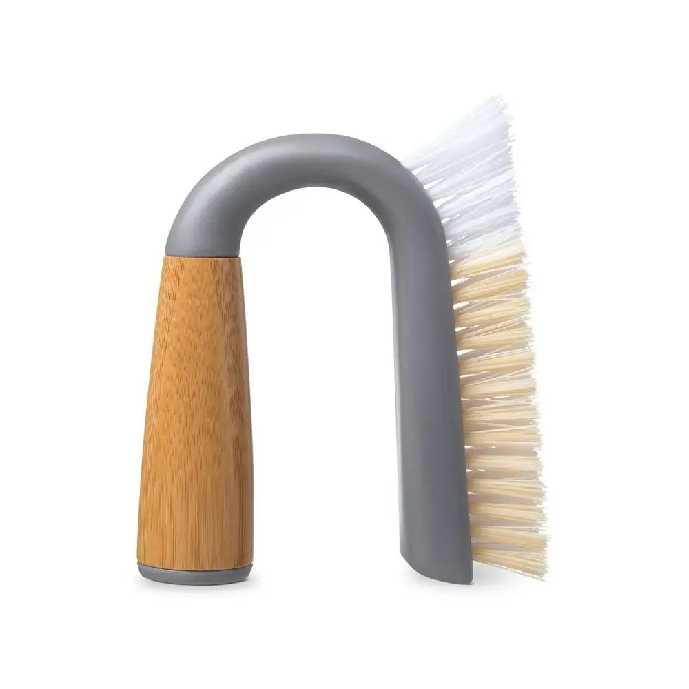 Full Circle Grunge Buster Grout & Tile Cleaning Brush Kitchen/Bathroom Grey - Home & Garden