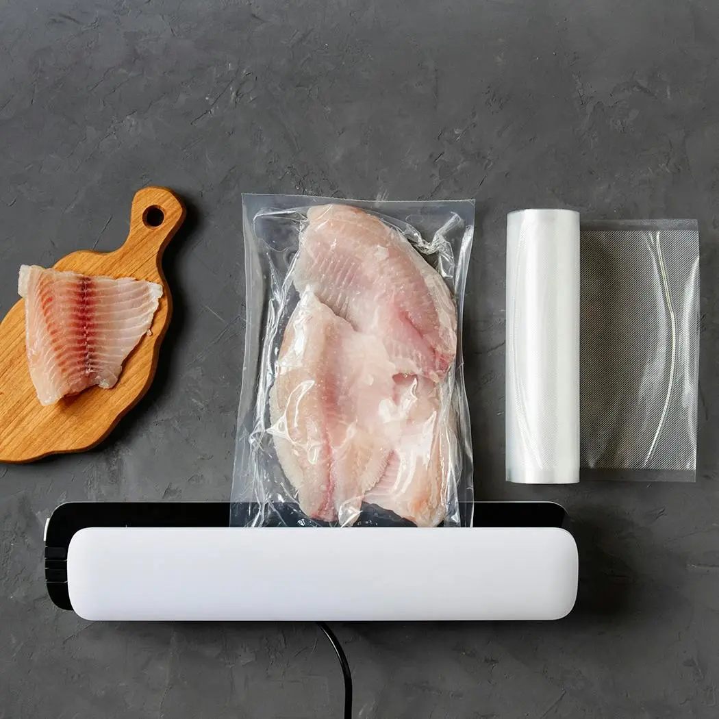 Toque 4 Rolls Vacuum Food Sealer Seal Bags Rolls Saver Storage Commercial Grade - Home & Garden