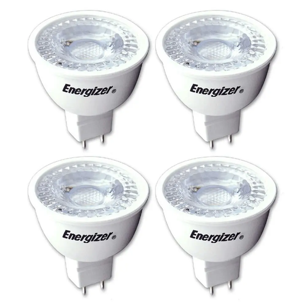 4PK Energizer LED GU5.3/MR16 5W/345LM Warm White Downlight Spot Lightbulb Bulb - Home & Garden