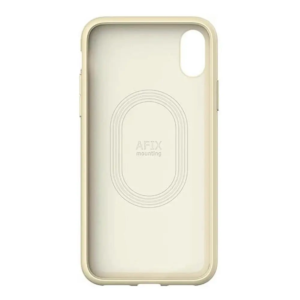 Evutec AER Wood Drop Proof Case Cover For Apple iPhone X/XS w/Vent Mount Bamboo - Electronics