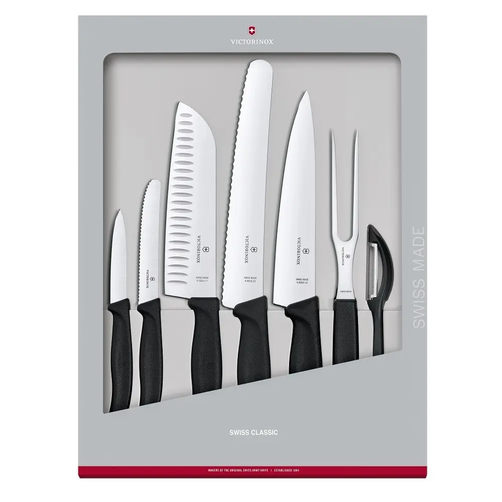 VICTORINOX SWISS CLASSIC 7 PIECE KITCHEN KNIFE SET - Home & Garden