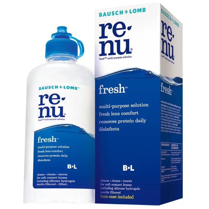Bausch & Lomb Renu Fresh Multi Plus 120ml - Health