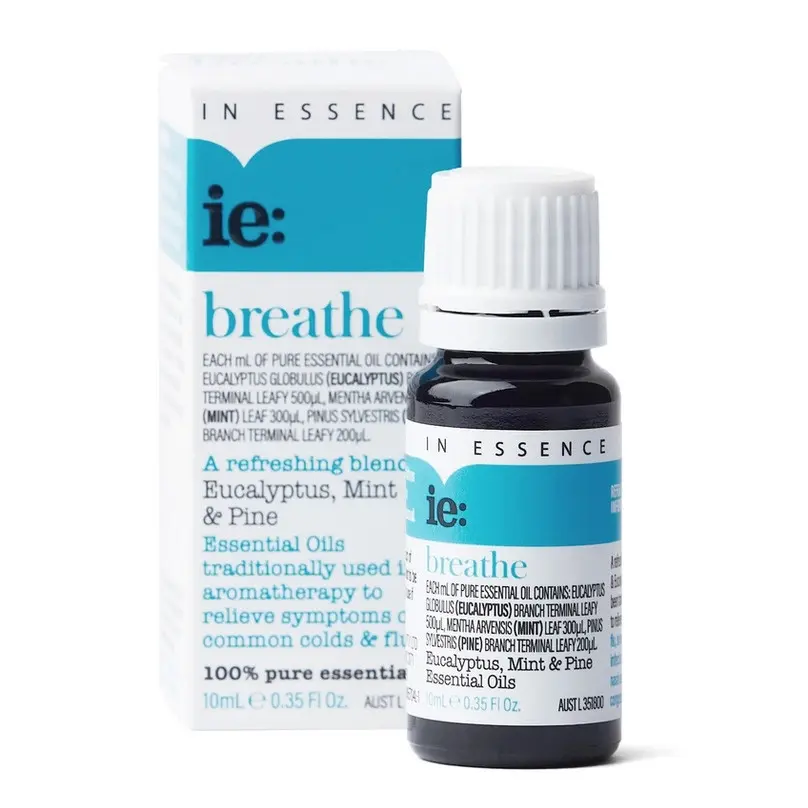 In Essence ie: Breathe Essential Oil Blend 10mL - Beauty