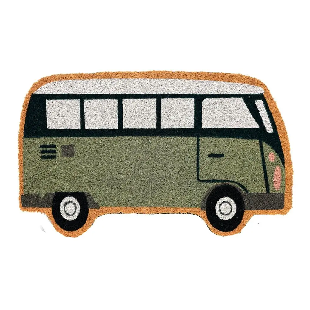 Urban 45x75cm Nomad Coir Doormat Home Carpet Outdoor Mat Floor Rug Green/Blue - Home & Garden