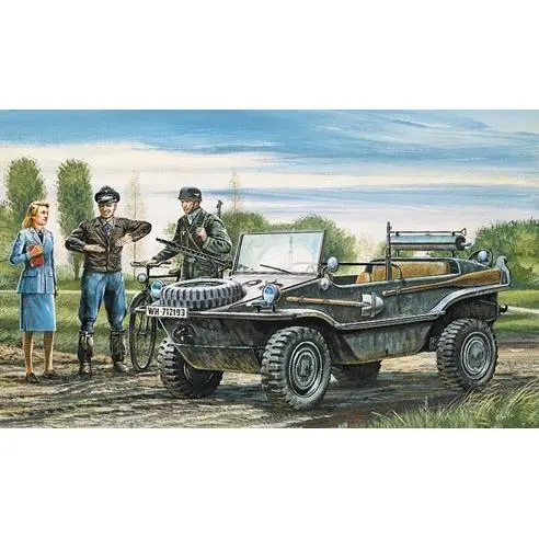 1/35 Kfz. II VW Typ 166 Schwimmwagen - Hobbies