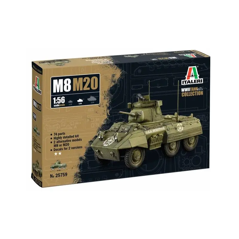 1/56 M8/M20 Greyhound - Hobbies