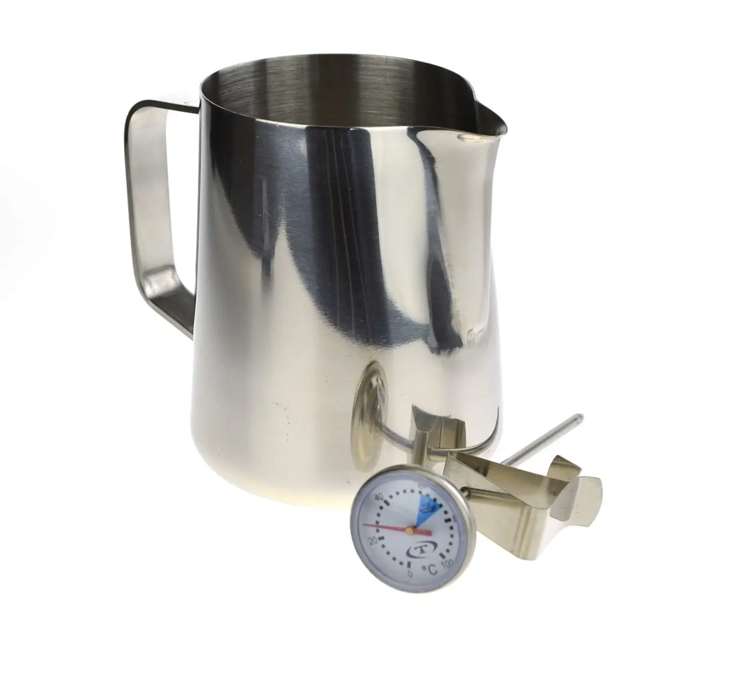 CATERCHEF 400ml MILK JUG AND THERMOMETER SET - Home & Garden
