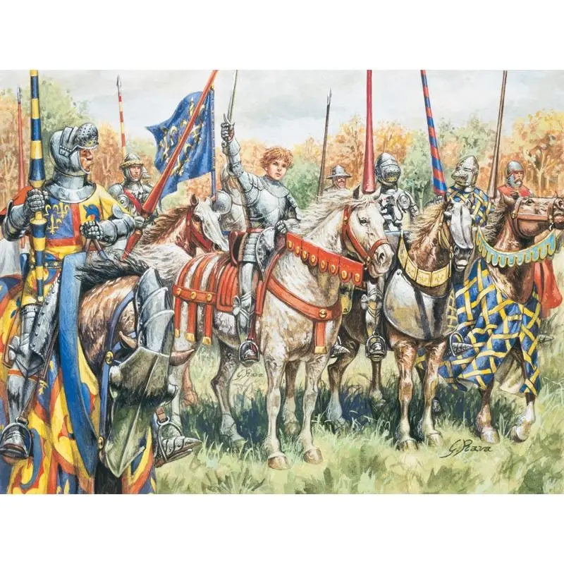 1/72 French Warriors 100 Years War - Hobbies