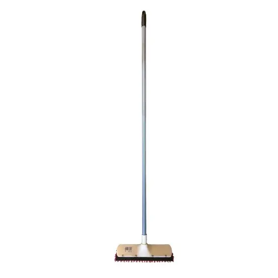 Livingstone Deck Scrub Brush and Squeegee with Handle 300mm - Commercial