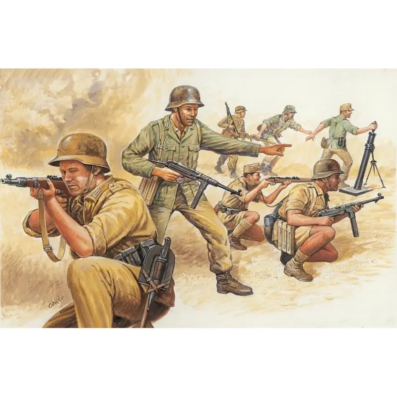 1/72 WWII German Afrikakorps - Hobbies