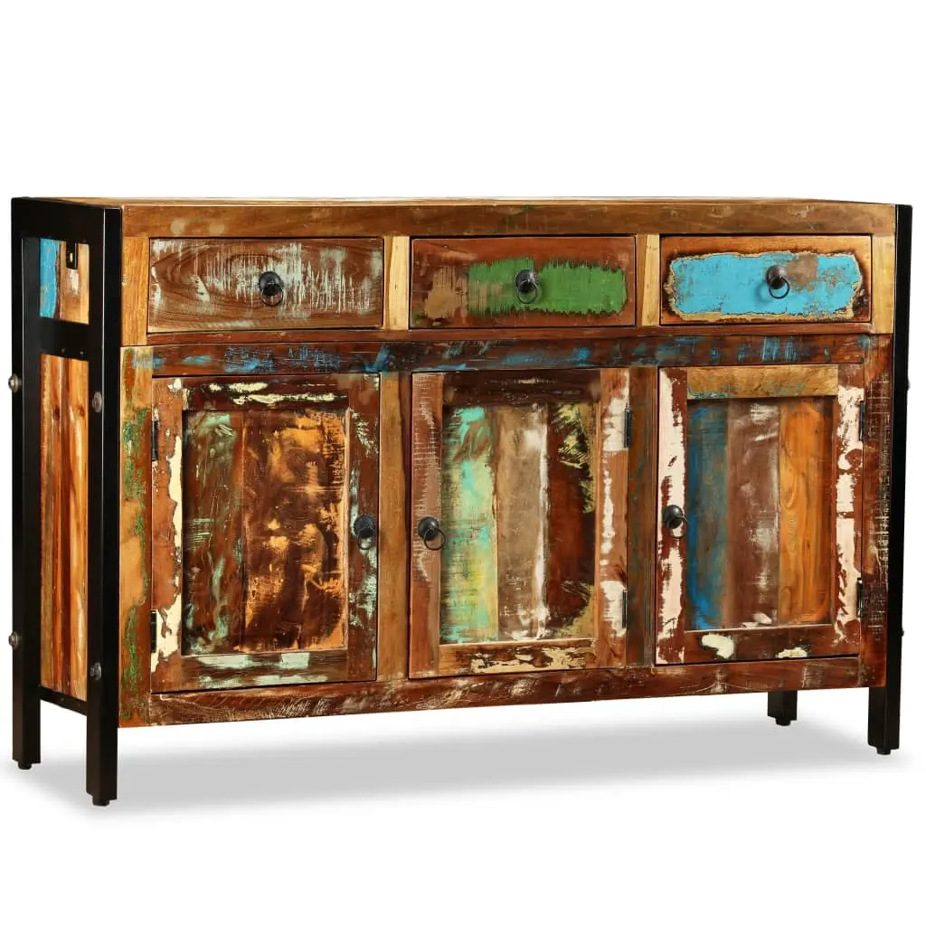 Sideboard Solid Reclaimed Wood 120x35x76 cm 243984 - Furniture