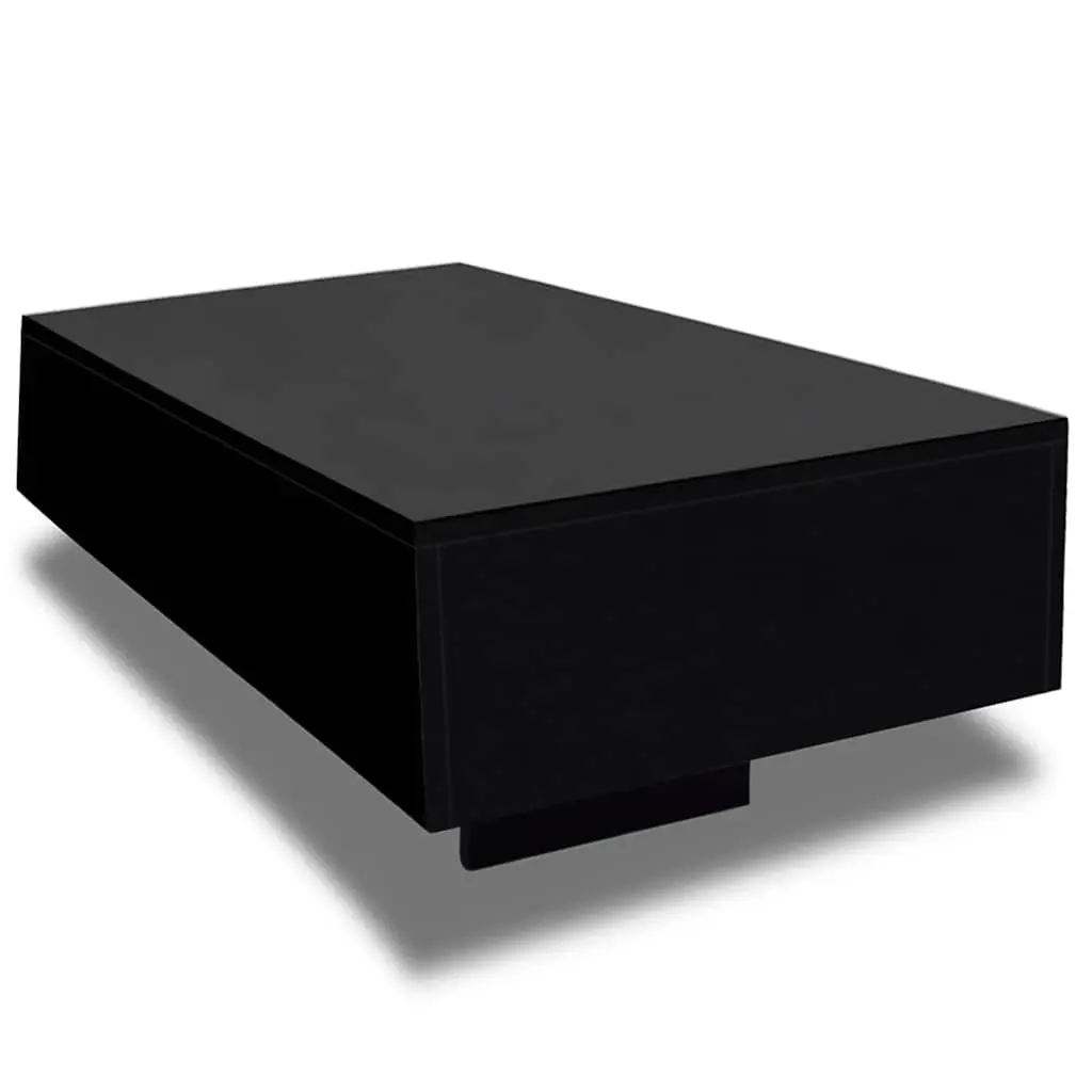 Coffee Table High Gloss Black 244024 - Furniture