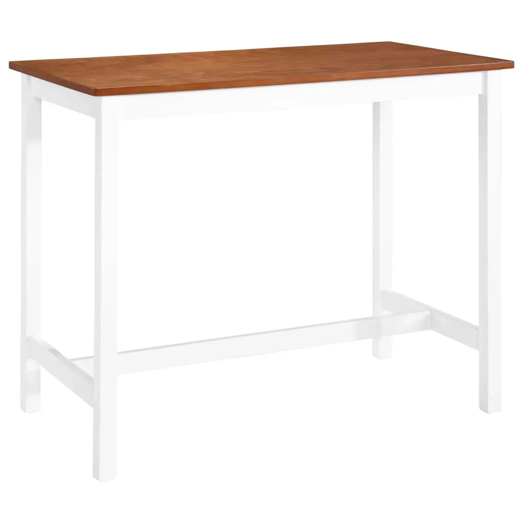 Bar Table Solid Wood 108x60x91 cm 245548 - Furniture