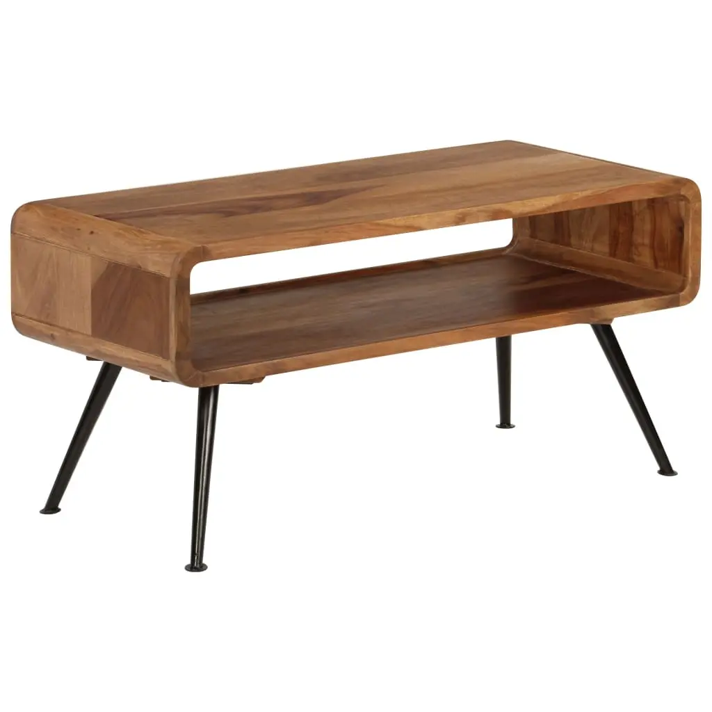 Coffee Table Solid Acacia Wood 95x40x45 cm 246249 - Furniture