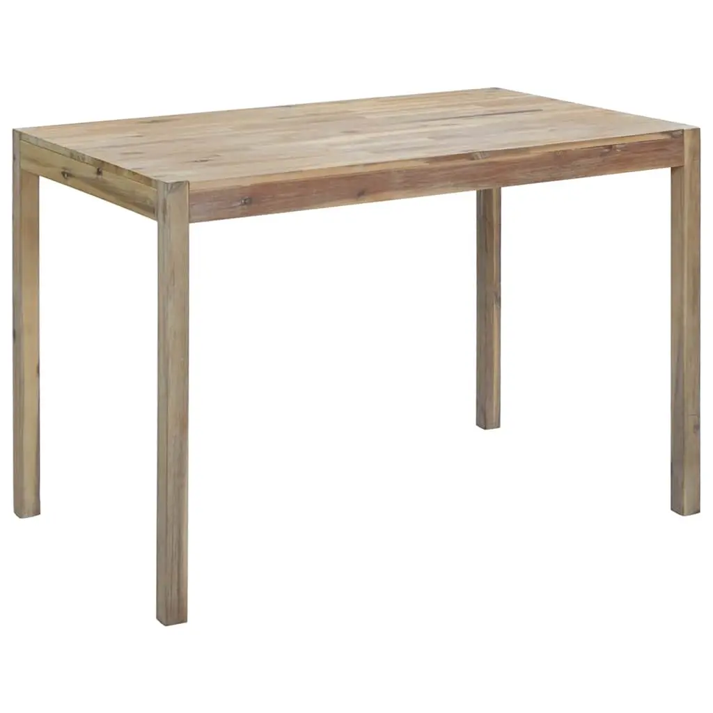 Dining Table 120x70x75 cm Solid Acacia Wood 247239 - Furniture