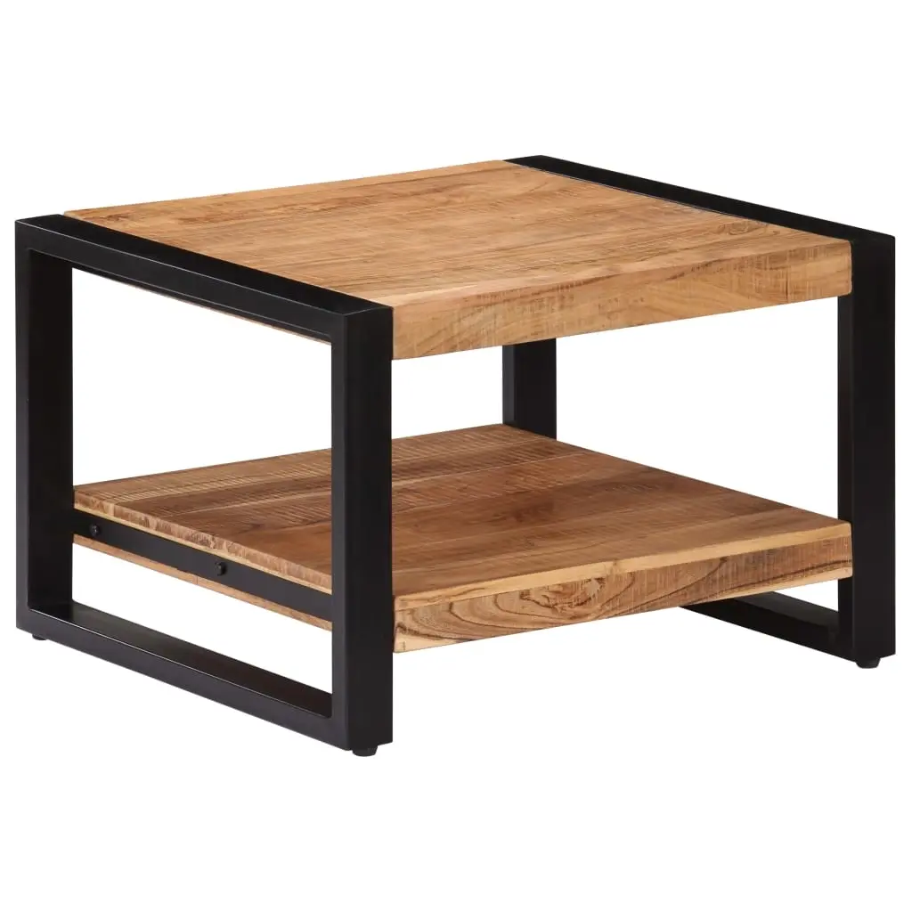 Coffee Table 60x60x40 cm Solid Acacia Wood 247586 - Over 40% off Living Room Furniture
