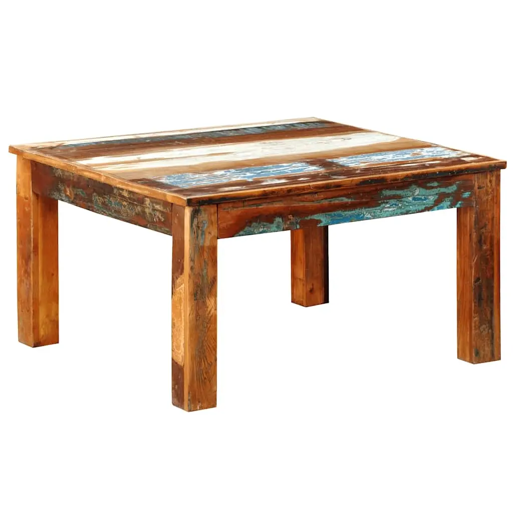 Coffee Table Square Reclaimed Wood 240959 - Furniture