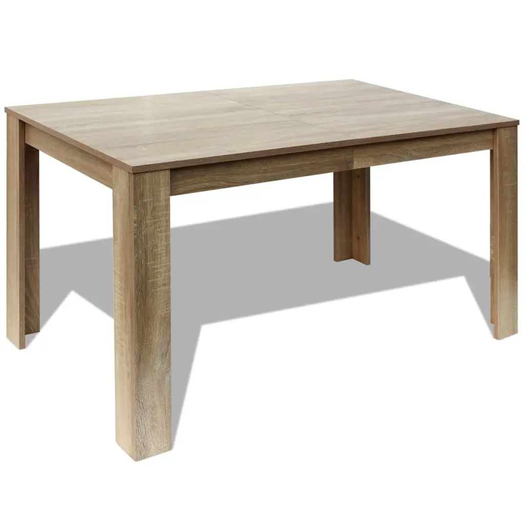 Dining Table 140x80x75 cm Oak 243055 - Furniture