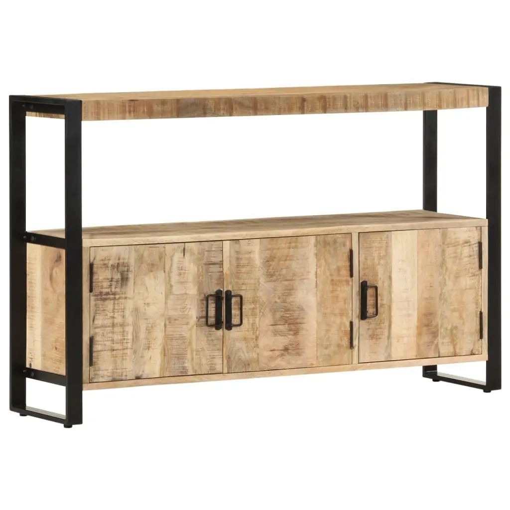 Side Cabinet 120x30x75 cm Solid Mango Wood 247923 - Furniture