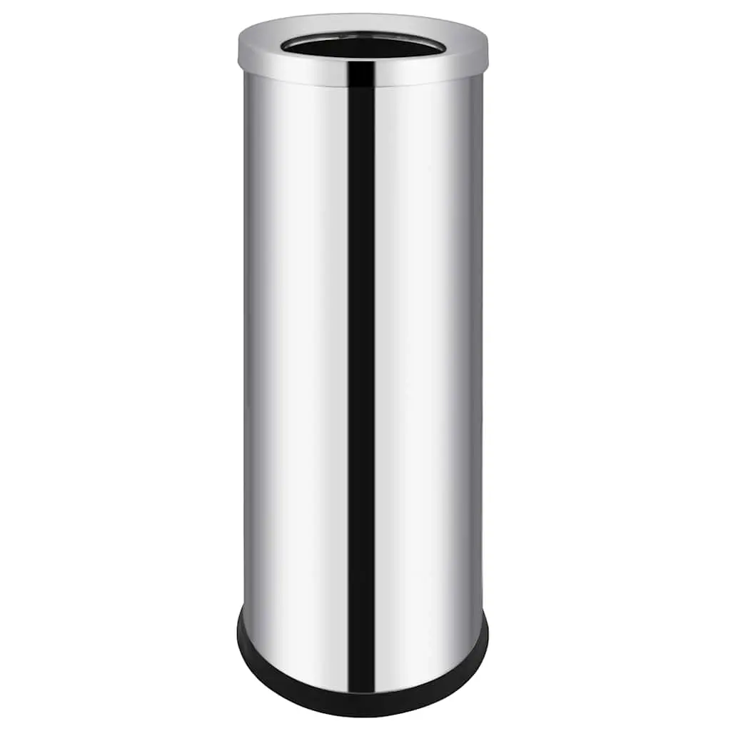 Waste Bin Hotel Stainless Steel 32 L 51094 - Home & Garden