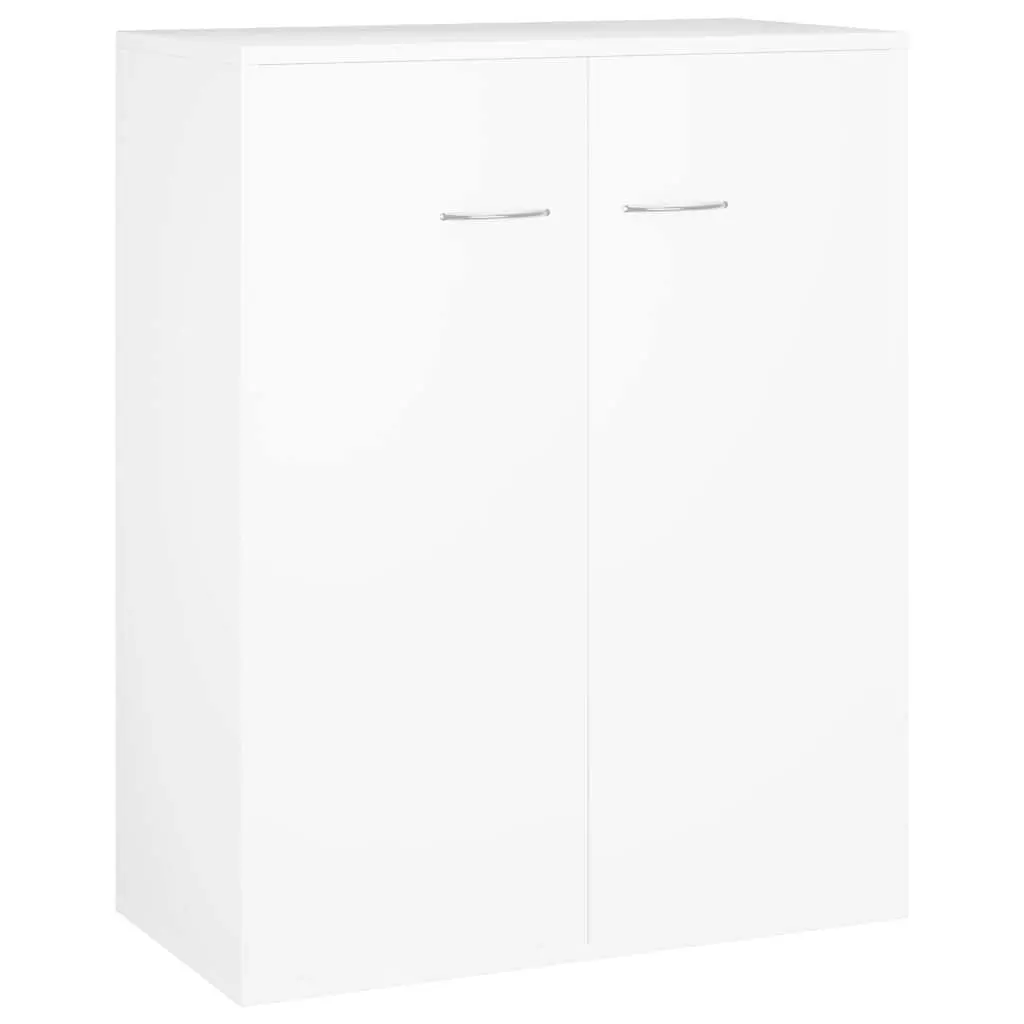 Sideboard White 60x30x75 cm Engineered Wood 800729 - Furniture