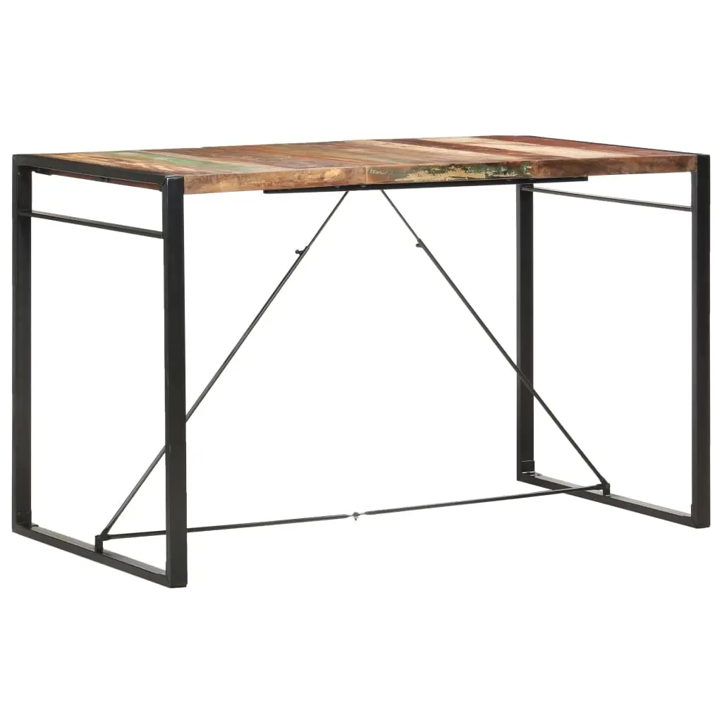 Bar Table 180x90x110 cm Solid Reclaimed Wood 285961 - Furniture