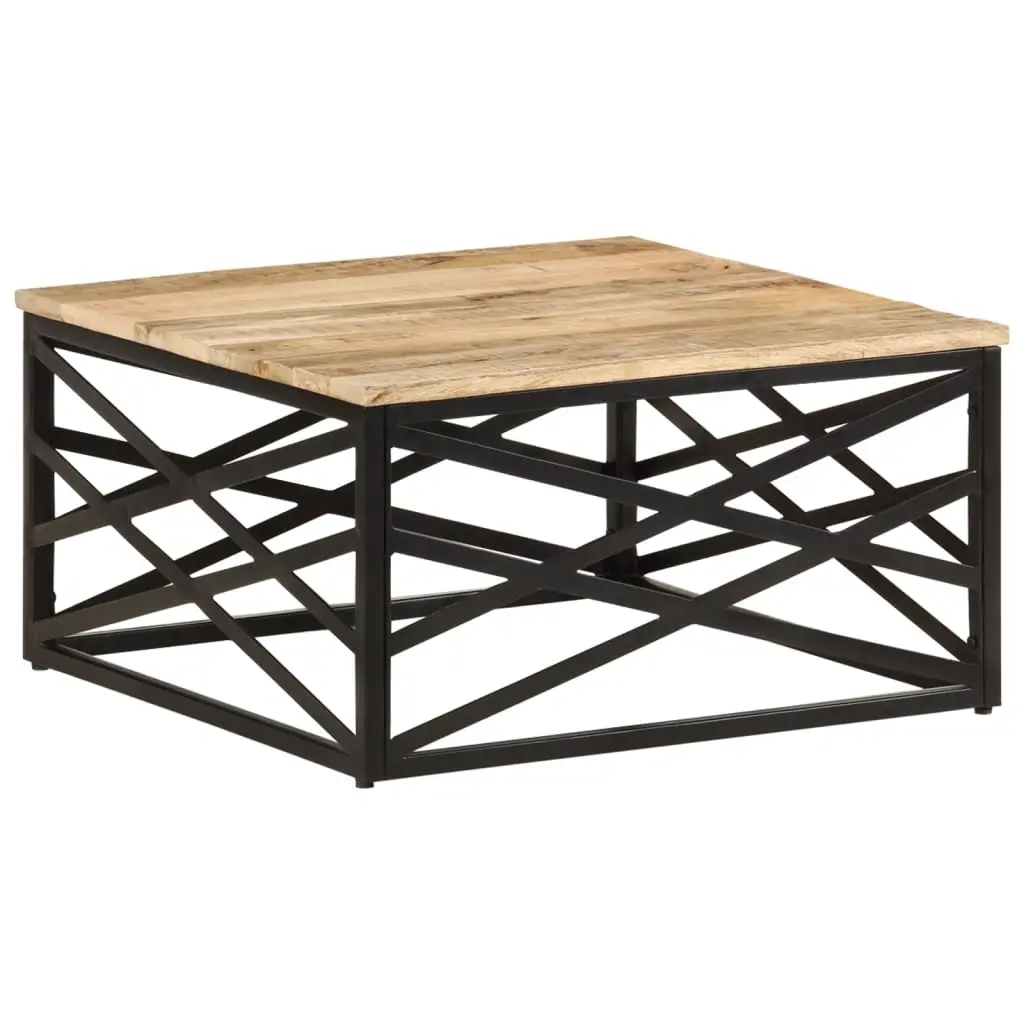 Coffee Table 68x68x35 cm Solid Mango Wood 287364 - Over 40% off Living Room Furniture