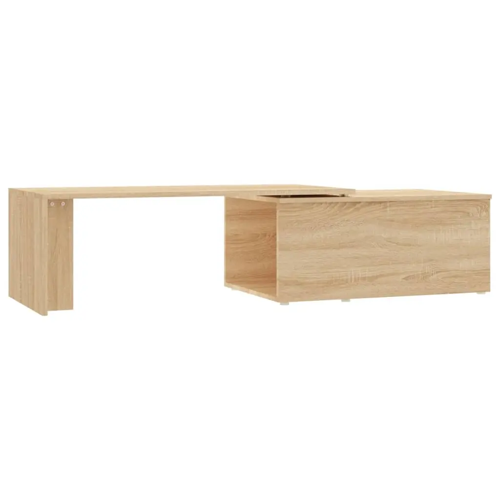 Coffee Table Sonoma Oak 150x50x35 cm Engineered Wood 801340 - Furniture