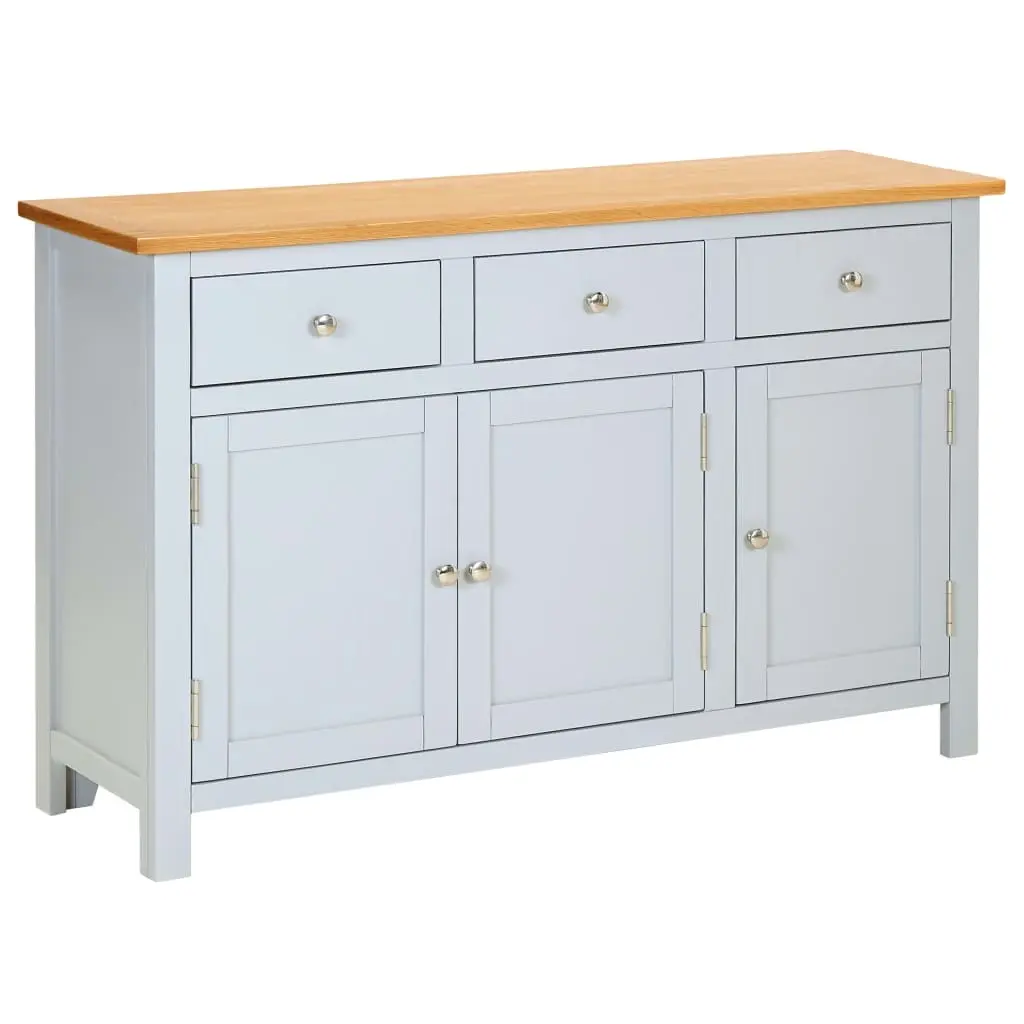 Sideboard 110x33.5x70 cm Solid Oak Wood 288633 - Furniture