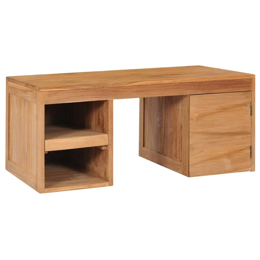 Coffee Table 90x50x40 cm Solid Teak Wood 288902 - Furniture