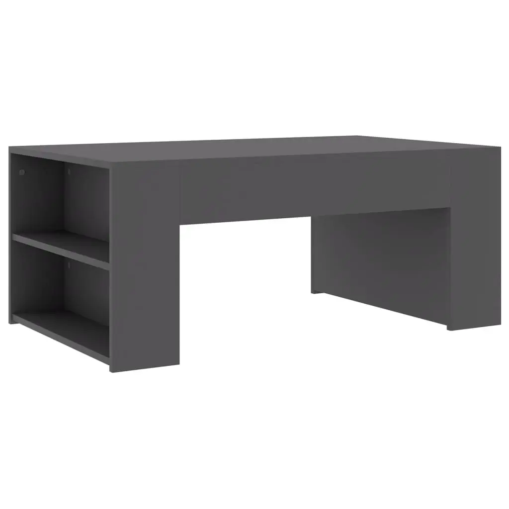Coffee Table Grey 100x60x42 cm Engineered Wood 802113 - Furniture