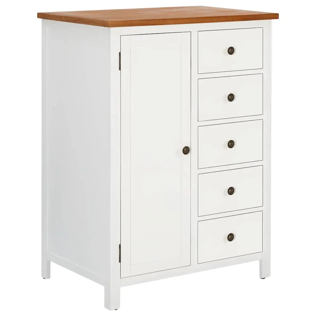 Wardrobe 76x52x105 cm Solid Oak Wood 289209 - Furniture