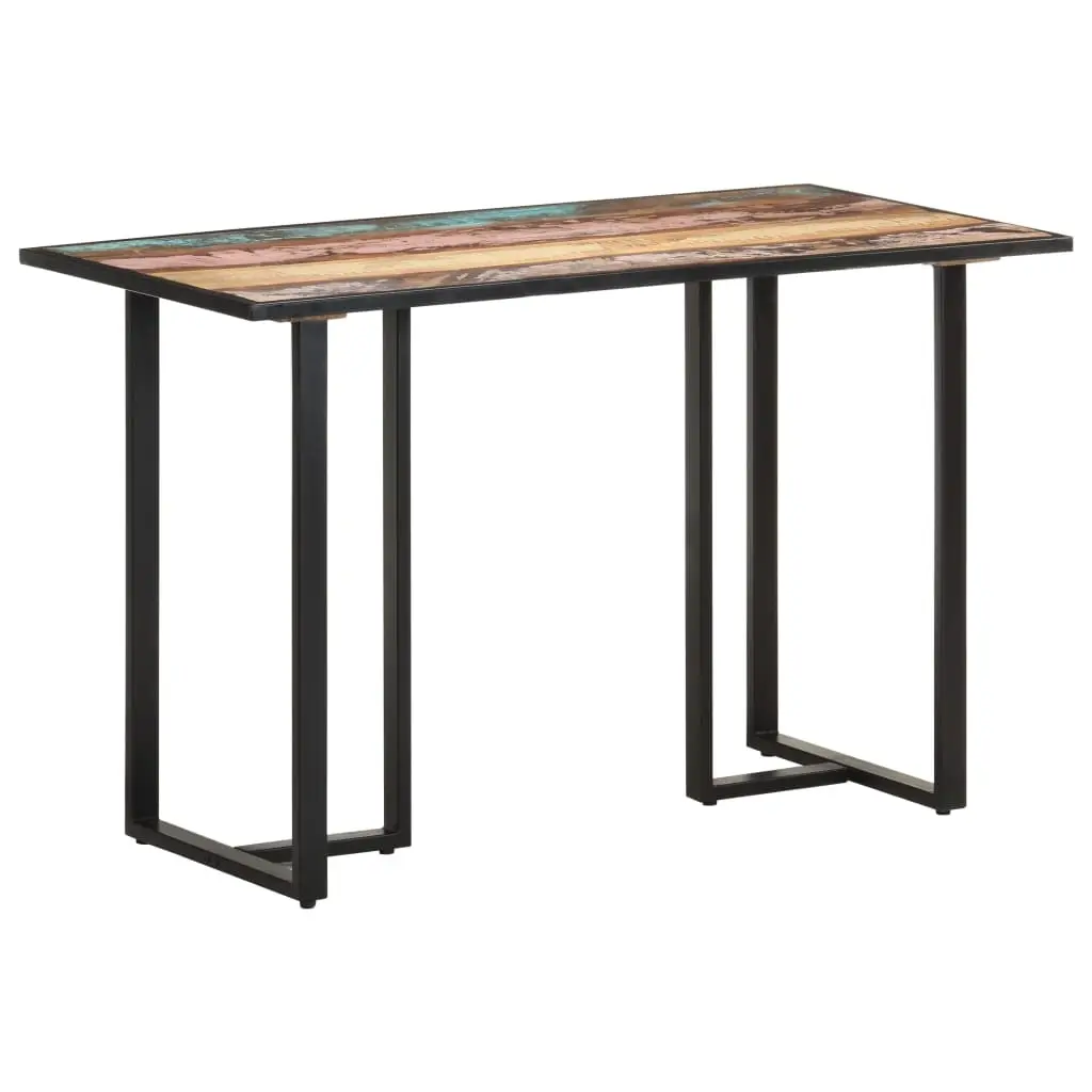 Dining Table 120 cm Solid Reclaimed Wood 320690 - Furniture