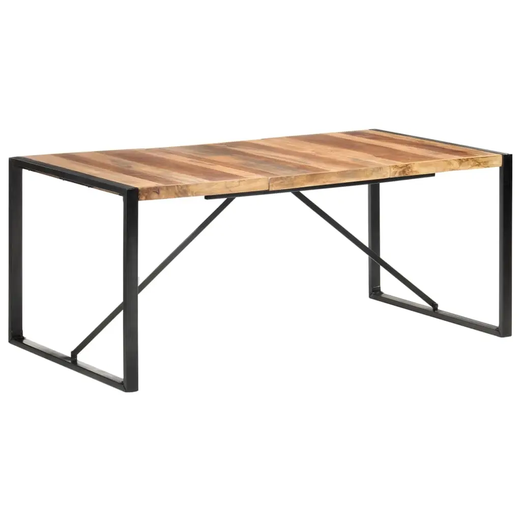 Dining Table 180x90x75 cm Solid Wood 321542 - Furniture
