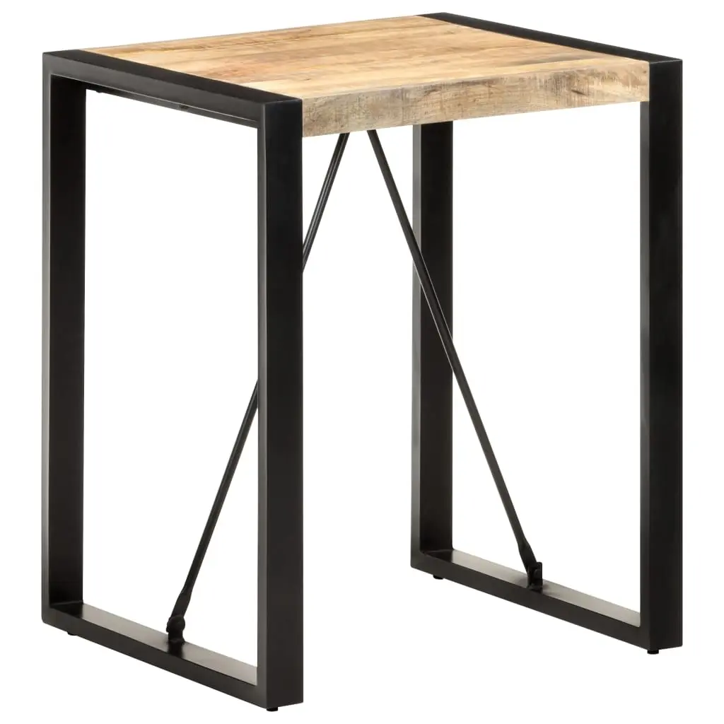 Dining Table 60x60x75 cm Solid Wood Mango 321592 - Furniture