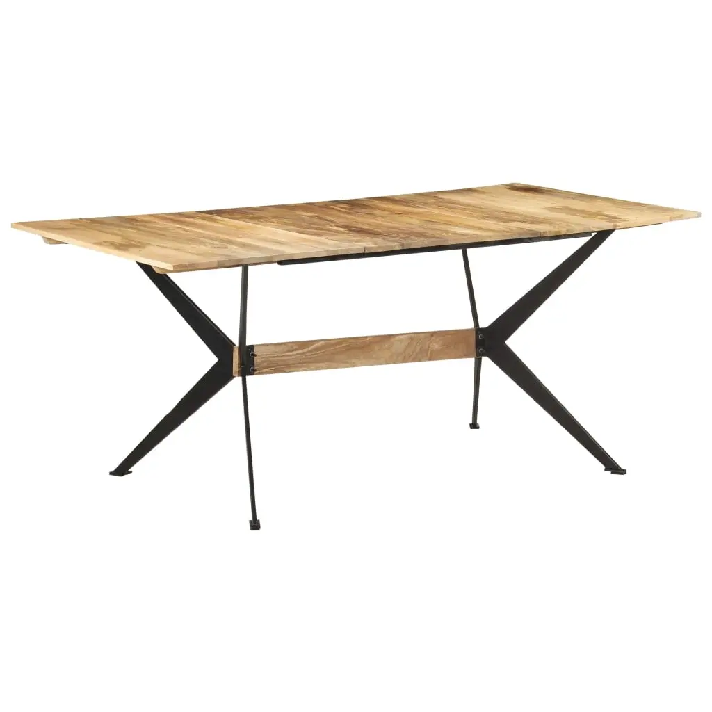 Dining Table 180x90x76 cm Solid Mango Wood 321687 - Furniture